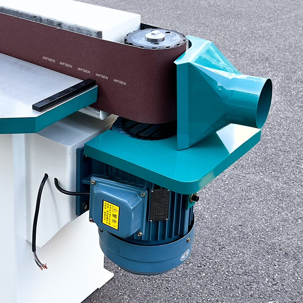 vertical belt oscillate edge sander machine